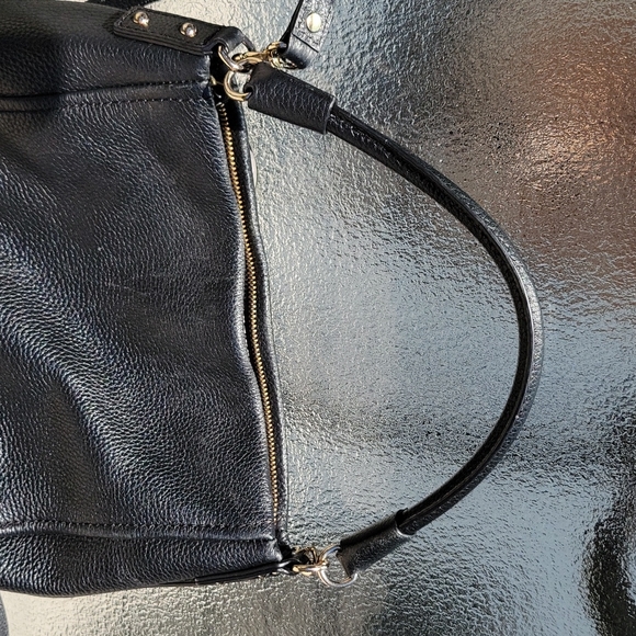 Kate Spade/ Cobble Hill Little Curtis Black Leather Purse - Picture 13 of 17